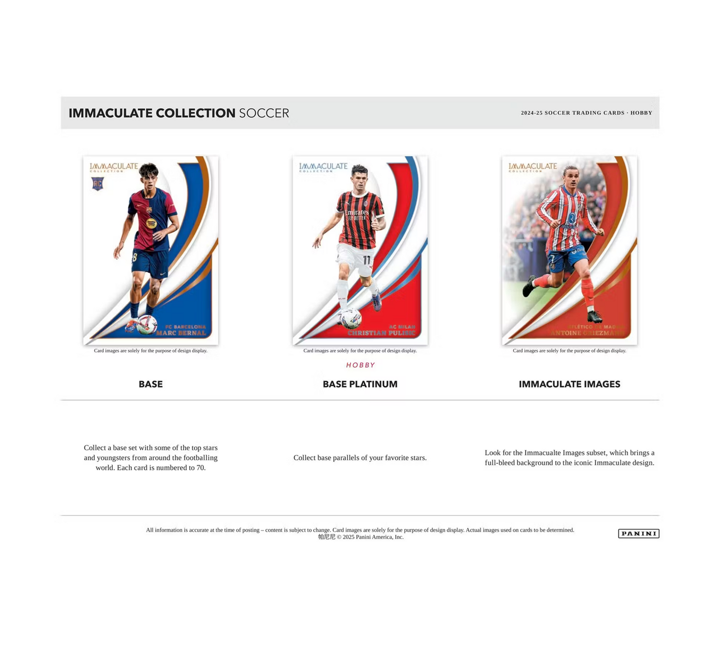2024-25 Panini Immaculate Soccer Hobby 6-Box Case