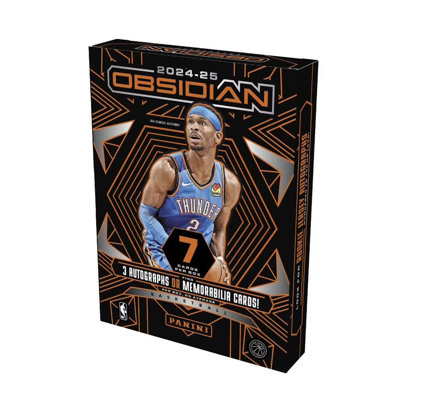2024-25 Panini Obsidian Basketball Hobby 12-Box Case
