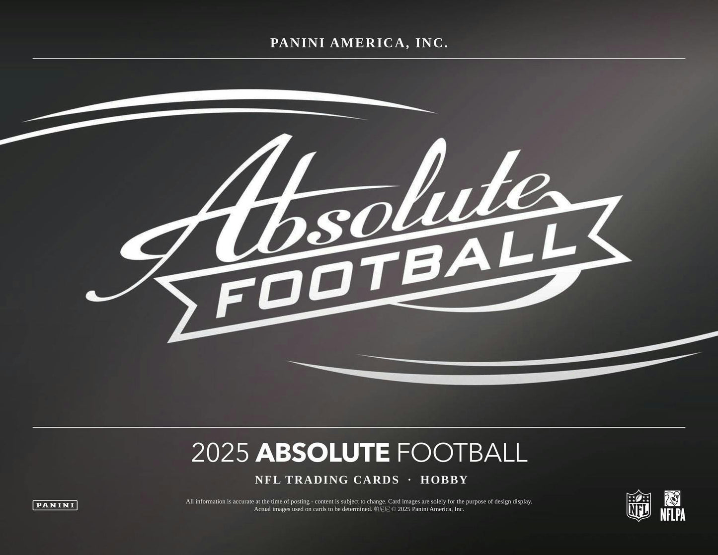 2025 Panini Absolute Football Hobby Box (Presell)