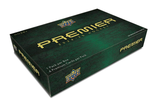 2024/25 Upper Deck Premier Hockey Hobby Box (Presell)