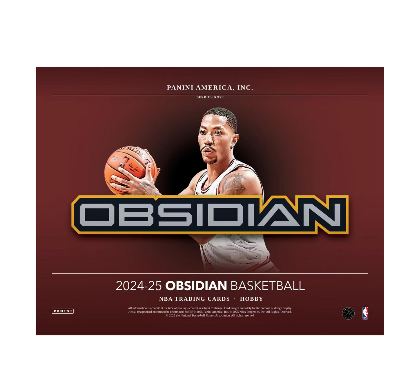 2024-25 Panini Obsidian Basketball Hobby 12-Box Case