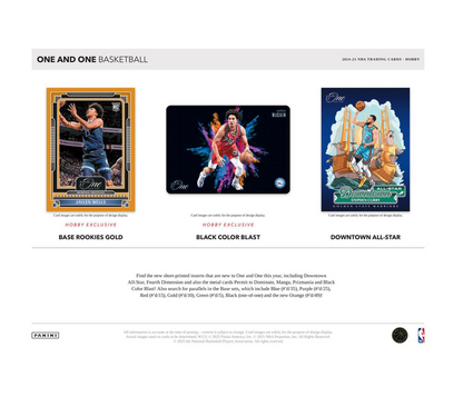 2024-25 Panini One & One Basketball Hobby Box
