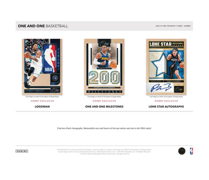 2024-25 Panini One & One Basketball Hobby Box