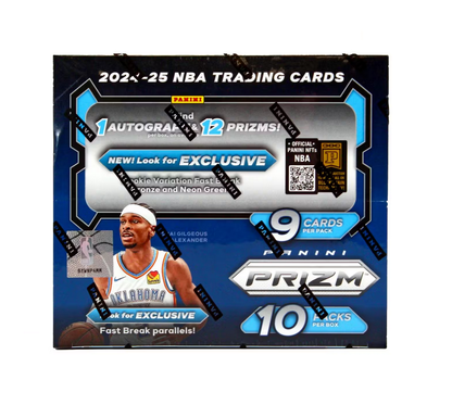 2024-25 Panini Prizm Basketball Fast Break Hobby 20-Box Case