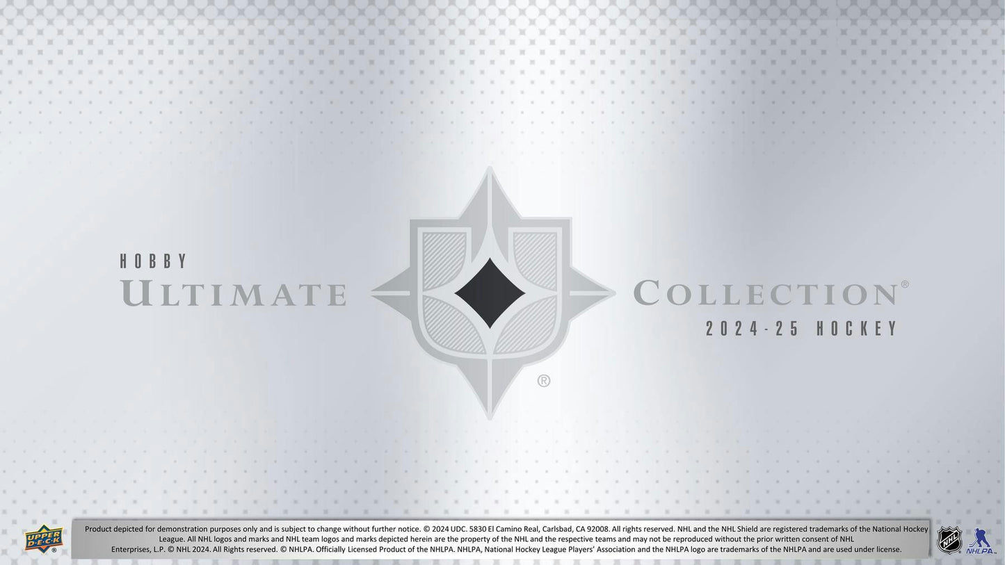 2024/25 Upper Deck Ultimate Collection Hockey Hobby Box (Presell)