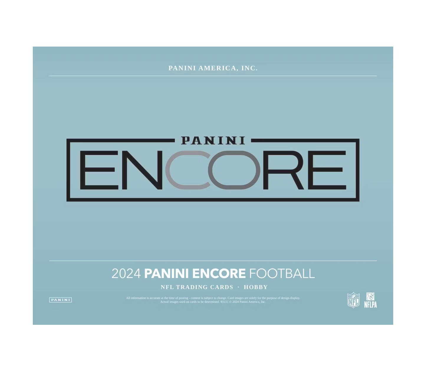 2024 Panini Encore Football Hobby 12-Box Case