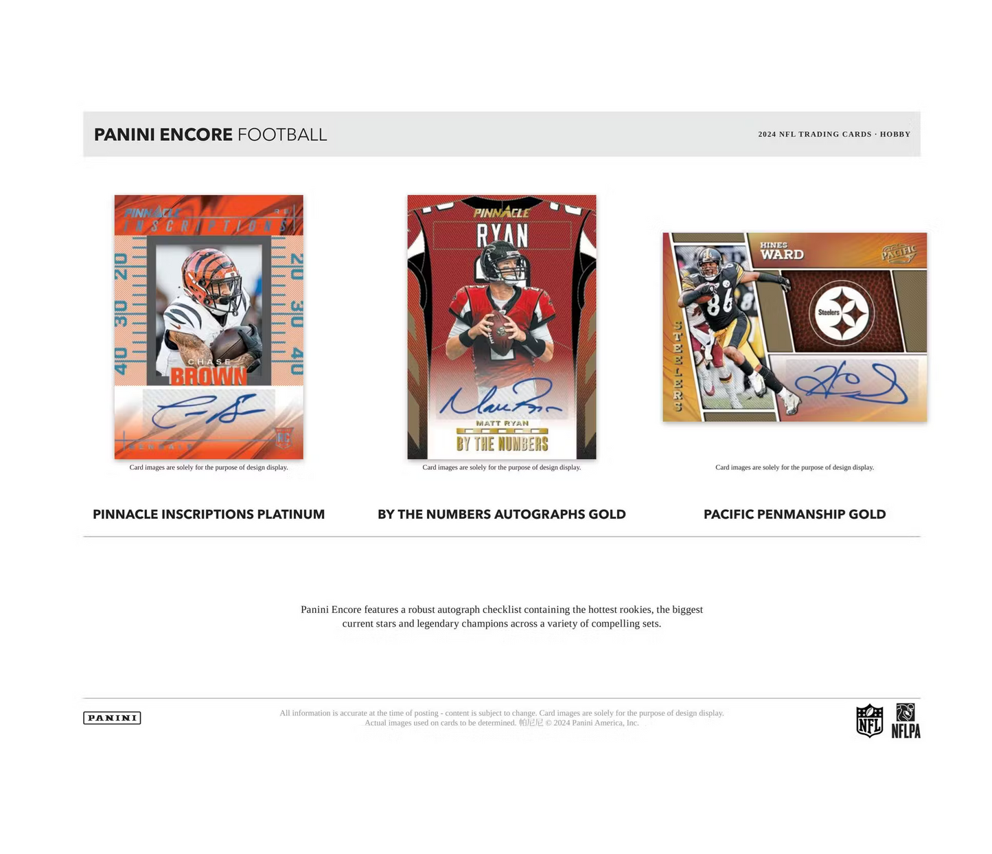 2024 Panini Encore Football Hobby 12-Box Case