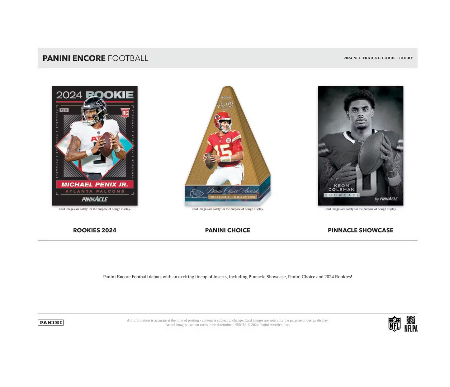 2024 Panini Encore Football Hobby 12-Box Case