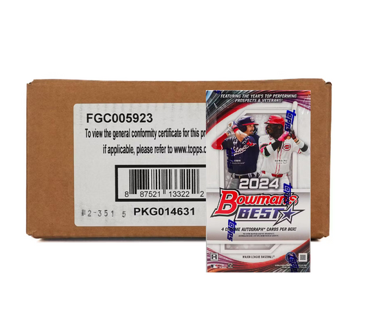 2024 Bowman's Best Baseball Hobby 8-Box Case
