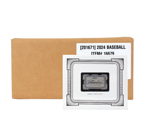 2024 Panini Flawless Baseball Hobby 2-Box Case