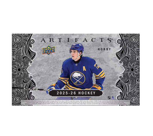 2025-26 Upper Deck Artifacts Hockey Hobby 10-Box Case