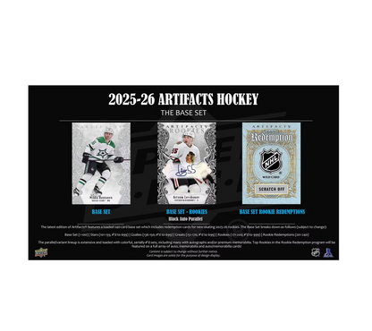 2025-26 Upper Deck Artifacts Hockey Hobby 10-Box Case