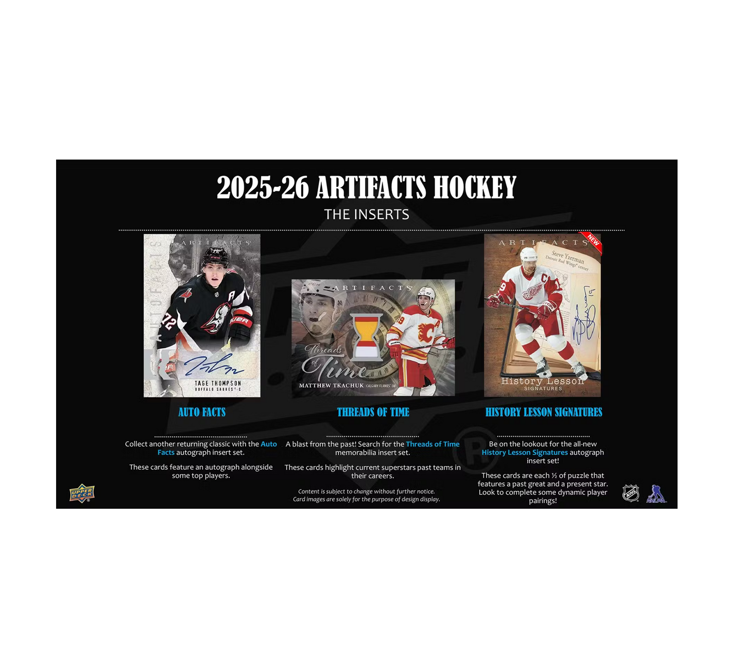 2025-26 Upper Deck Artifacts Hockey Hobby 10-Box Case