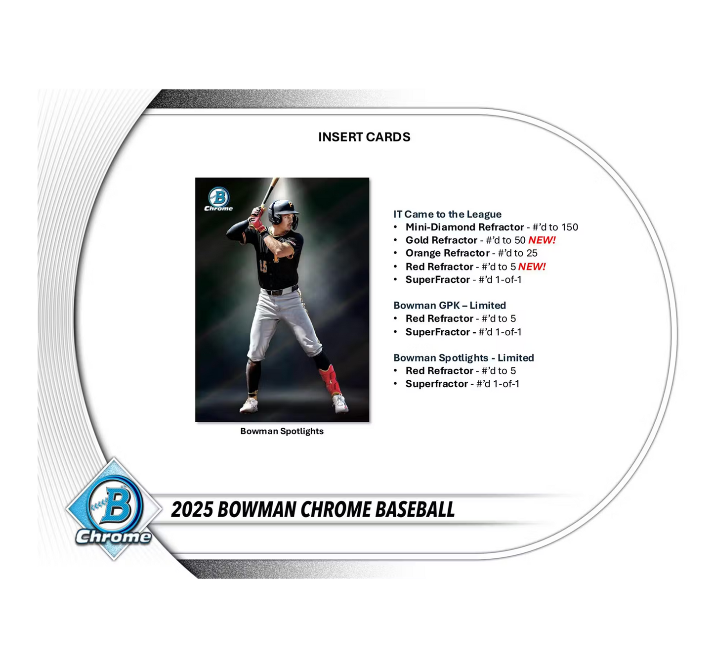 2025 Bowman Chrome Baseball Hobby 12-Box Case