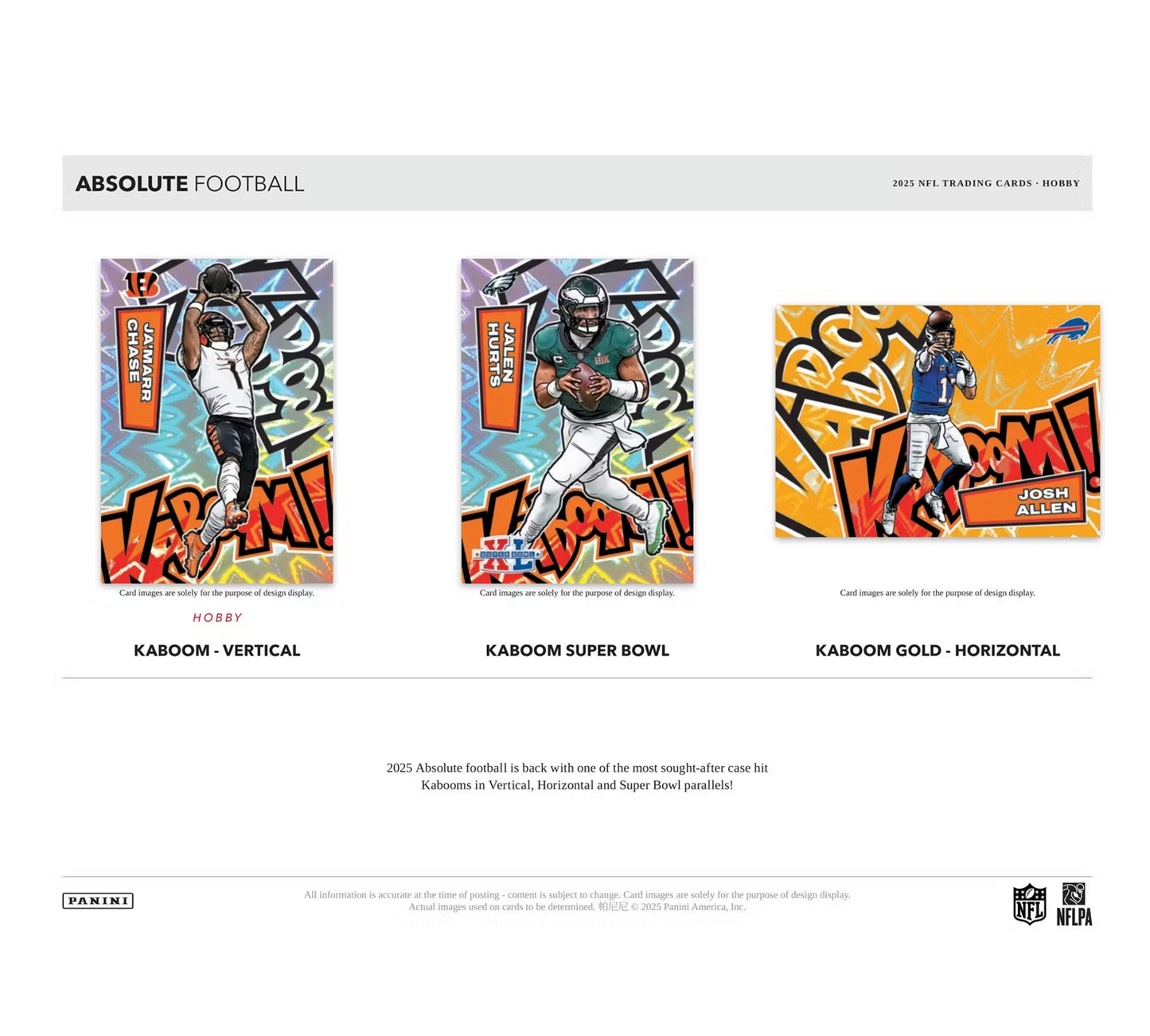 2025 Panini Absolute Football Hobby Box