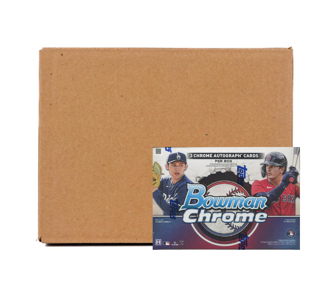 2025 Bowman Chrome Baseball Breakers Delight 6-Box Case