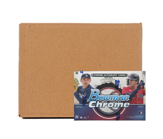2025 Bowman Chrome Baseball Breakers Delight 6-Box Case