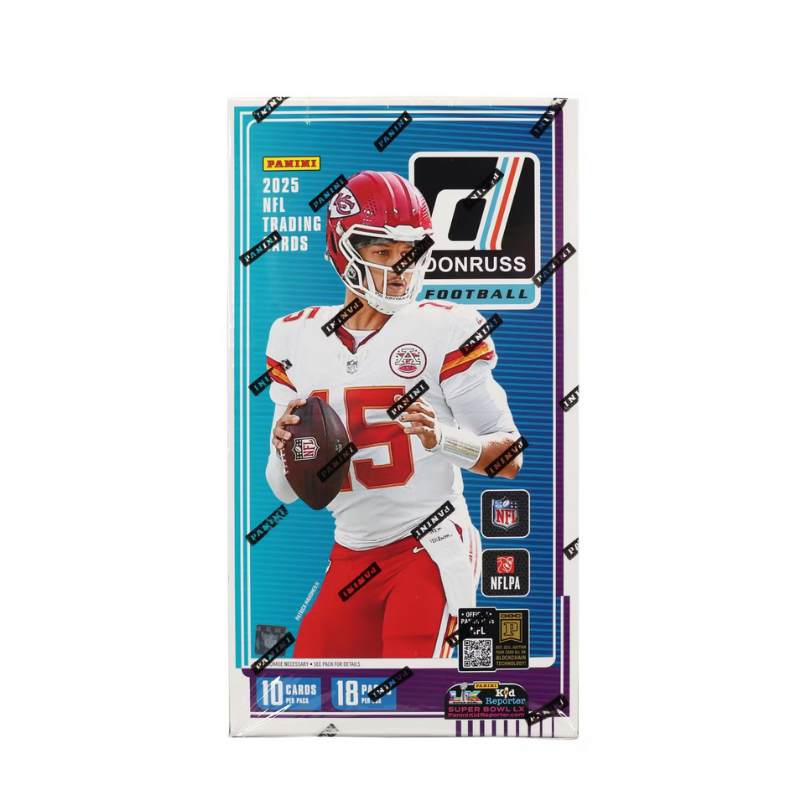 2025 Panini Donruss Football Hobby 18-Box Case