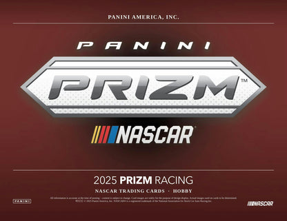 2025 Panini Prizm NASCAR Racing Hobby 12-Box Case (Presell)