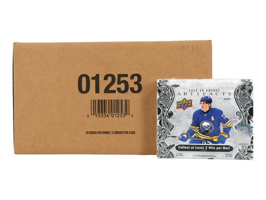 2025-26 Upper Deck Artifacts Hockey Hobby 20-Box Case