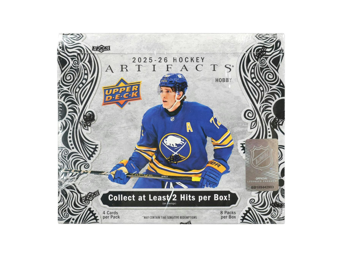 2025-26 Upper Deck Artifacts Hockey Hobby 20-Box Case