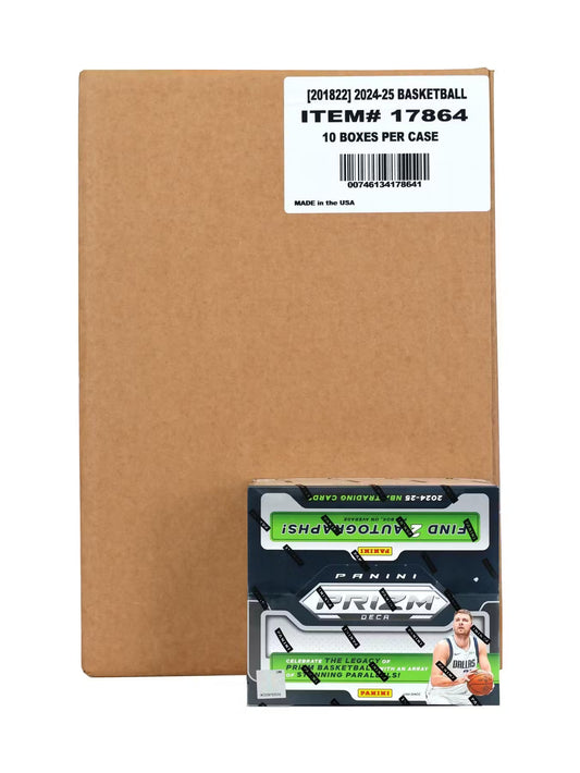 2024-25 Panini Prizm Deca Basketball Hobby 10-Box Case