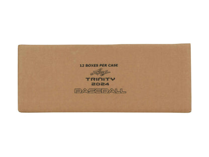 2024 Leaf Trinity Baseball Hobby 12-Box Case