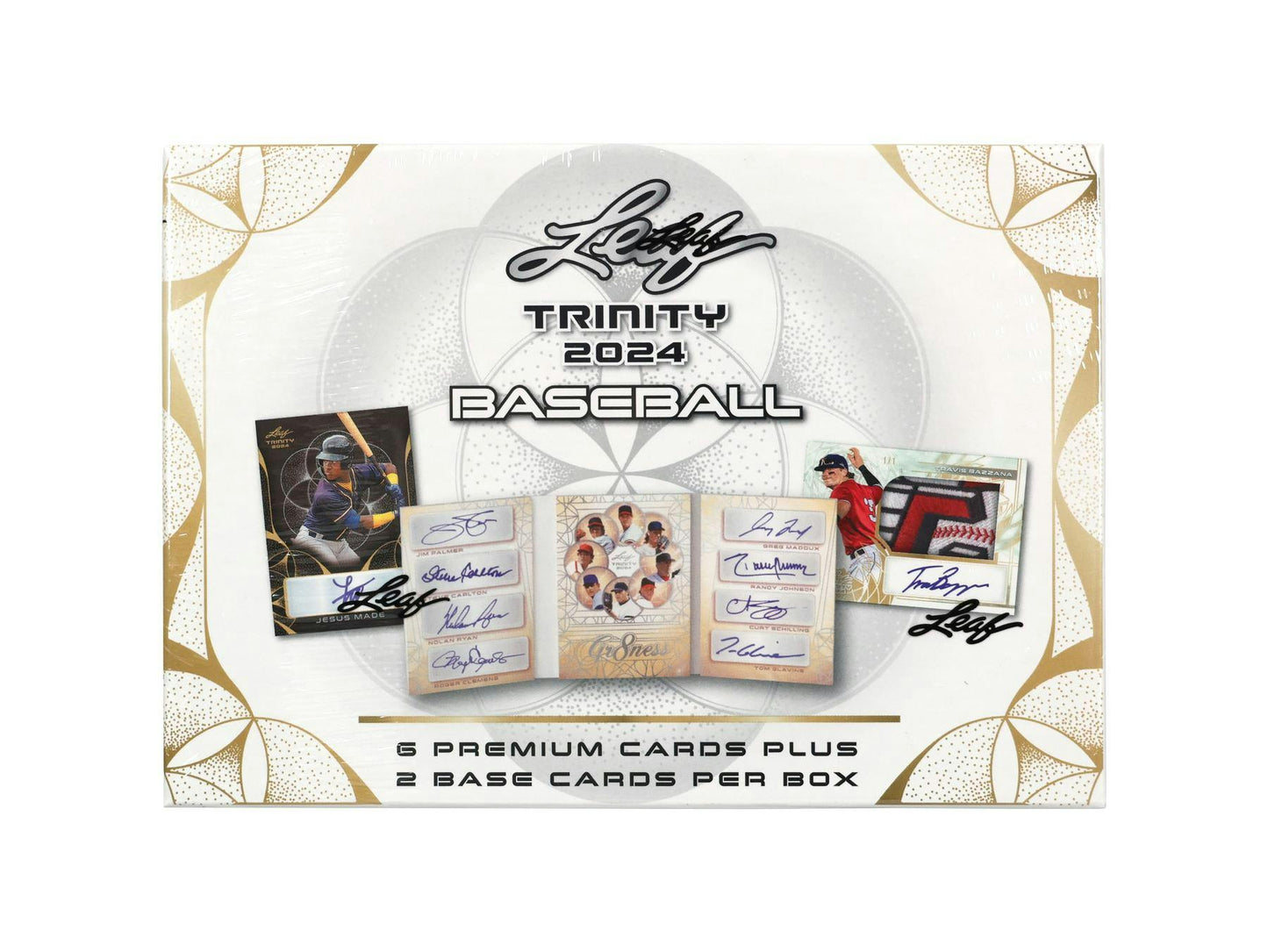 2024 Leaf Trinity Baseball Hobby 12-Box Case