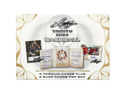 2024 Leaf Trinity Baseball Hobby 12-Box Case