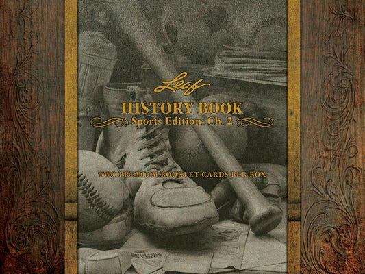 2025 Leaf History Book Sports Edition: Chapter 2 Hobby Box (Presell)