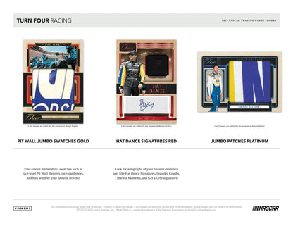 2025 Panini Turn Four Racing Hobby Box (Presell)