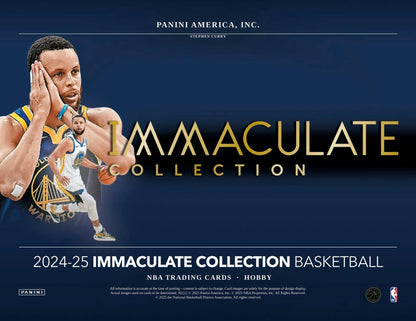 2024/25 Panini Immaculate Basketball Hobby 5-Box Case (Presell)