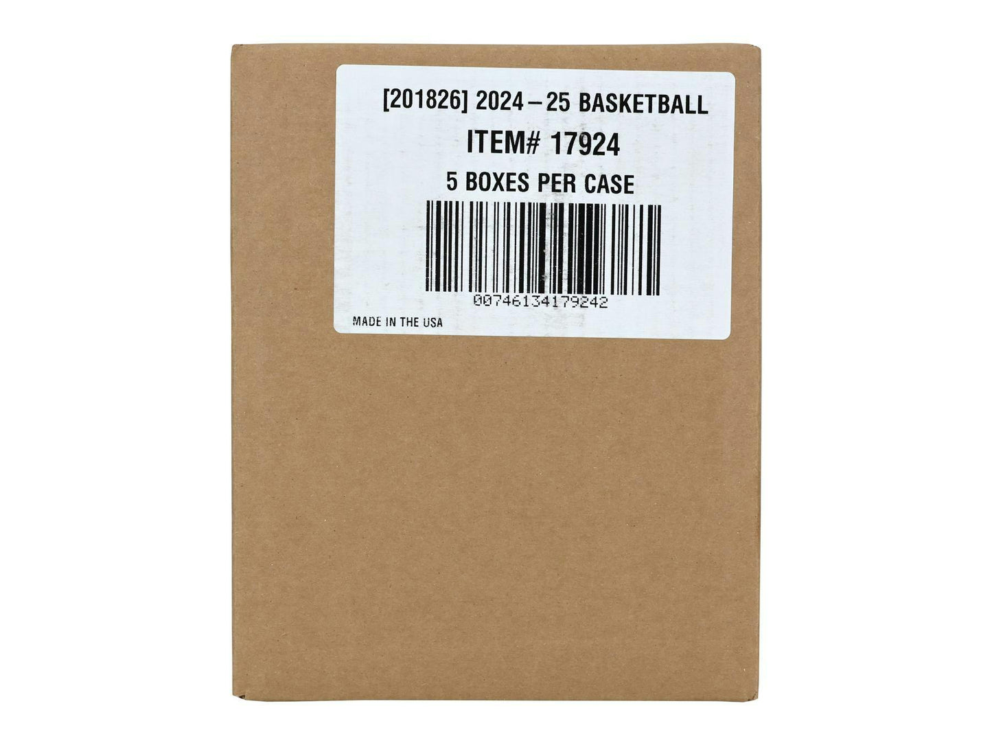 2024/25 Panini Immaculate Basketball Hobby 5-Box Case (Presell)