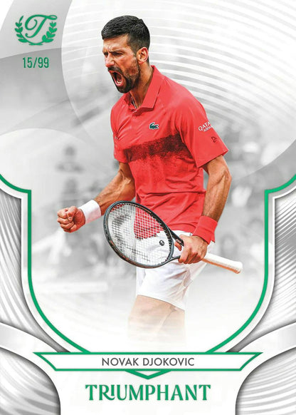2025 Topps Triumphant Tennis Hobby 10-Box Case (Presell)