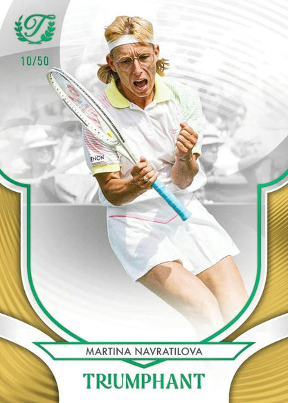 2025 Topps Triumphant Tennis Hobby Box (Presell)