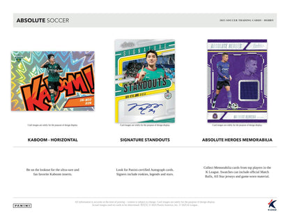 2025 Panini Absolute K League Soccer Hobby Box (Presell)