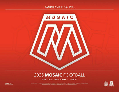 2025 Panini Mosaic Football Hobby 12-Box Case (Presell)