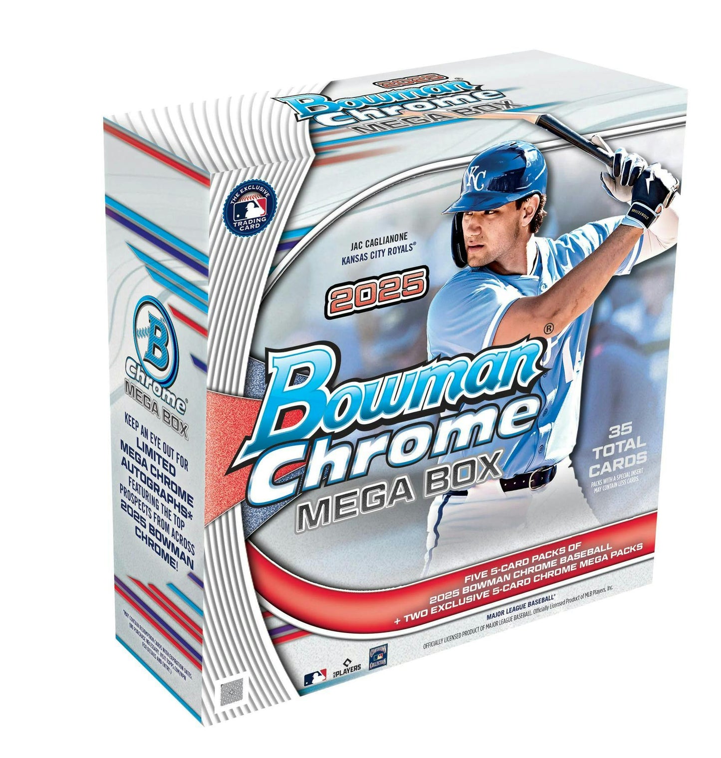 2025 Bowman Chrome Baseball Mega 20-Box Case (Presell)