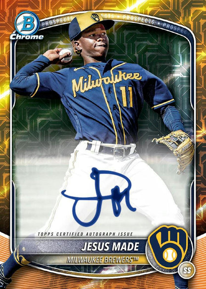 2025 Bowman Chrome Baseball Mega 20-Box Case (Presell)