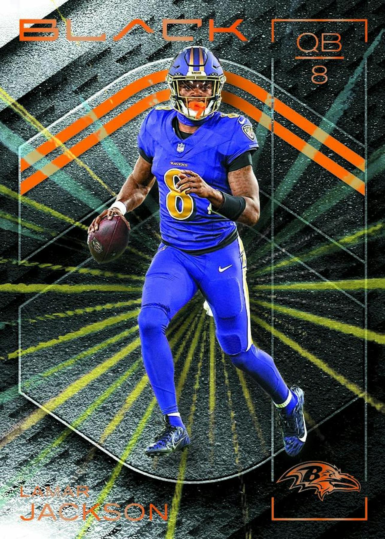 2025 Panini Black Football Hobby 12-Box Case (Presell)