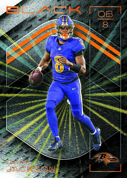 2025 Panini Black Football Hobby 12-Box Case (Presell)