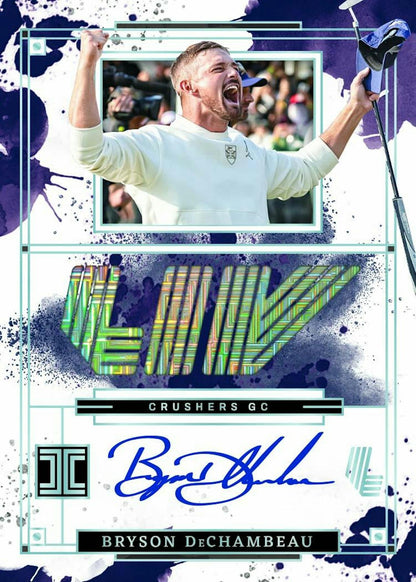2025/26 Panini Impeccable LIV Golf Hobby 3-Box Case (Presell)